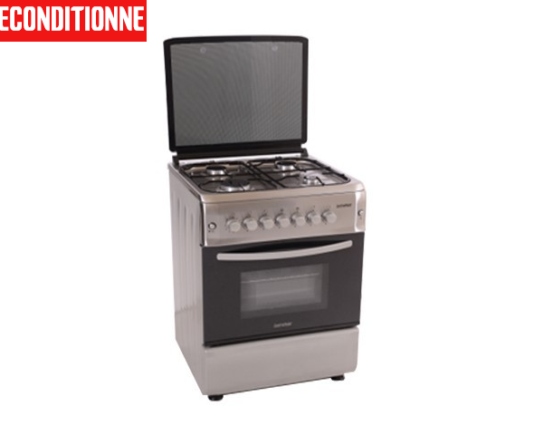 Cuisinière Ferre 4 Feux 60X60 Inox F6S40G2