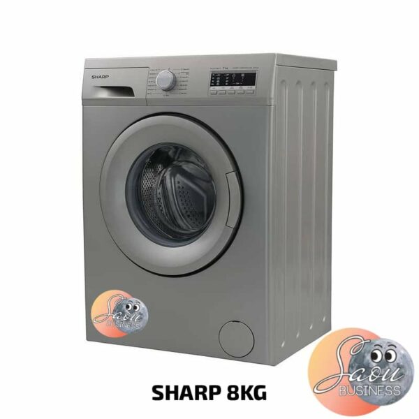 Machine à Laver Sharp 8KG Silver 812/FE810