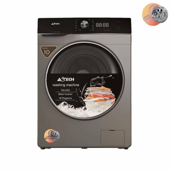 Machine à Laver Astech 9KG Inverter Gris MLV90BN9INVLN