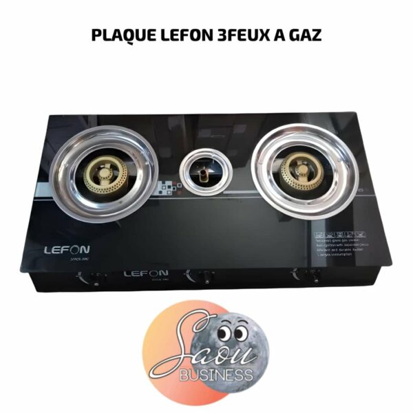 PLAQUE LEFON 3FEUX A GAZ LFGS-2231