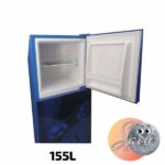 REFRIGERATEUR ROCH 2PORTES BLEU-MIRROIR 170DTJ – Image 2