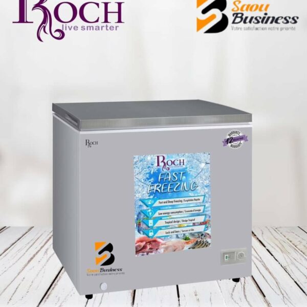 CONGELATEUR ROCH HORIZONTAL 210L SILVER RCF-210-B