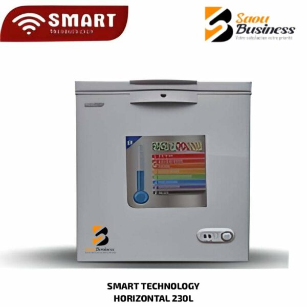 Congélateur Smart Technology Horizontal 230L Silver STCC-230
