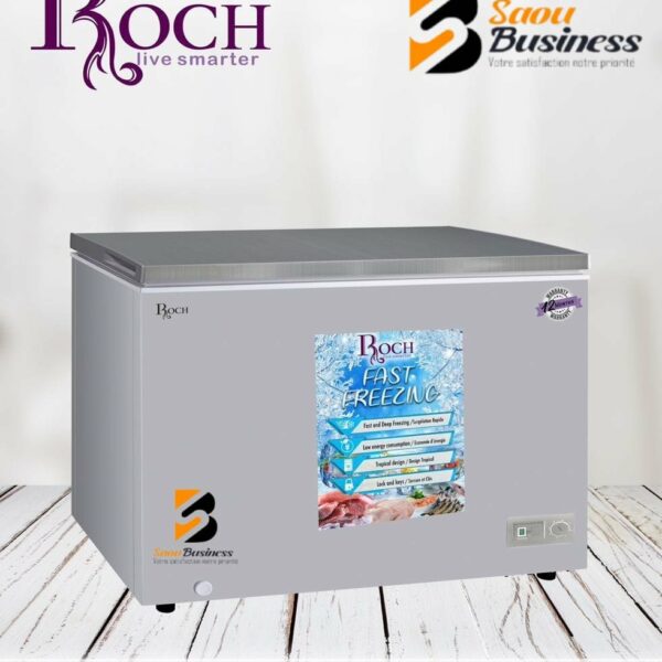 CONGELATEUR ROCH HORIZONTAL 270L SILVER RCF-270-B