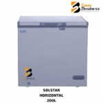 Congélateur SOLSTAR Horizontal 200L Silver CF210