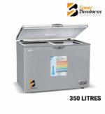 CONGELATEUR SMART TECHNOLOGY HORIZONTAL 350L AVEC VITRE SILVER STCC-320 – Image 2