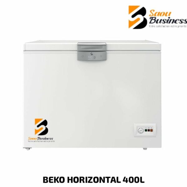 CONGELATEUR BEKO HORIZONTAL 400L BLANC HSA32502