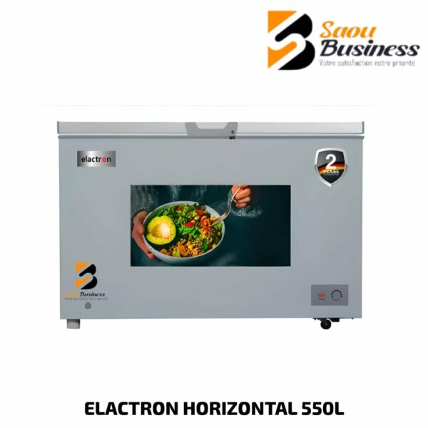 CONGELATEUR ELACTRON HORIZONTAL 550 LITRES SILVER