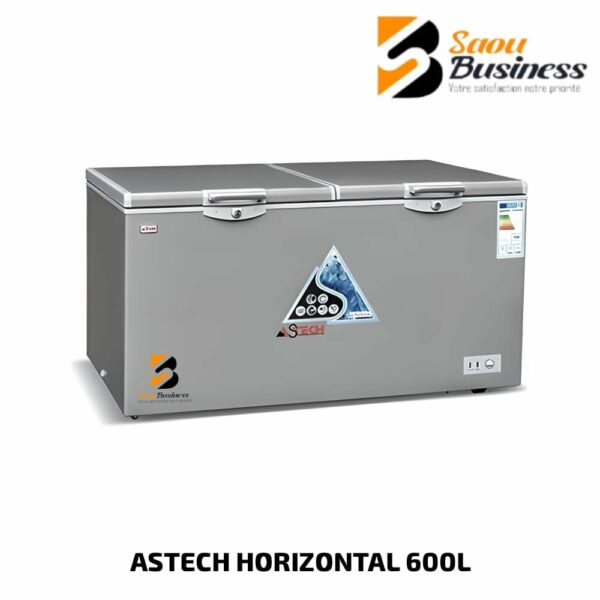 CONGELATEUR ASTECH HORIZONTAL 600LITRES SILVER CH600GM
