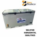 CONGELATEUR SOLSTAR HORIZONTAL 580LITRES SILVER CF580