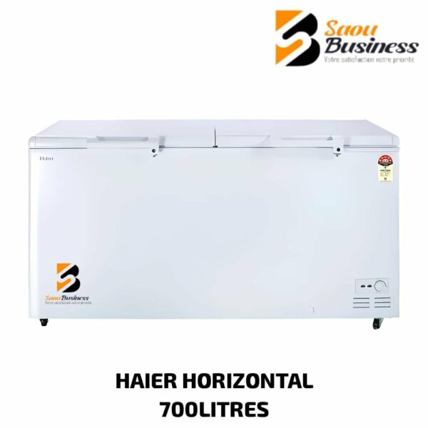 CONGELATEUR HAIER HORIZONTAL 700LITRES BLANC HCF588