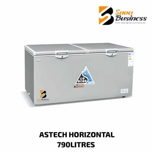 CONGELATEUR ASTECH HORIZONTAL 790LITRES SILVER CH790