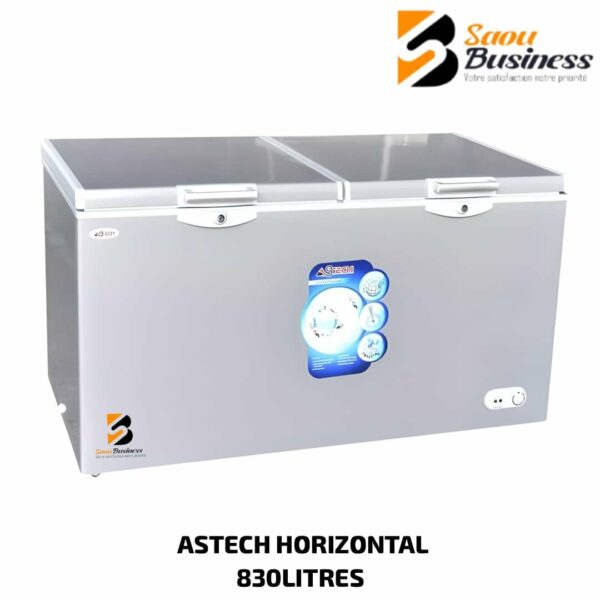 CONGELATEUR ASTECH HORIZONTAL 830LITRES SILVER CH830AC