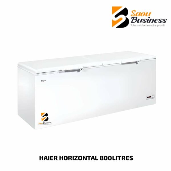 CONGELATEUR HAIER HORIZONTAL 800LITRES BLANC HCF688
