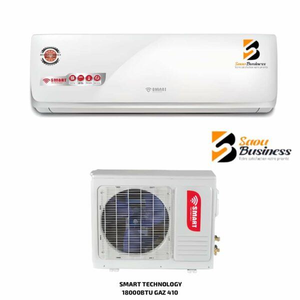 SPLIT SMART TECHNOLOGY 18000BTU GAZ 410 POWER STS-18