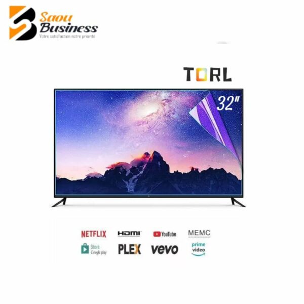 TELEVISEUR TORL 32 ANDROID SMART TV ANTI CASSE SECAM DVB-T2
