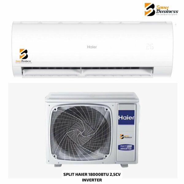 SPLIT HAIER 18000BTU 2,5CV INVERTER