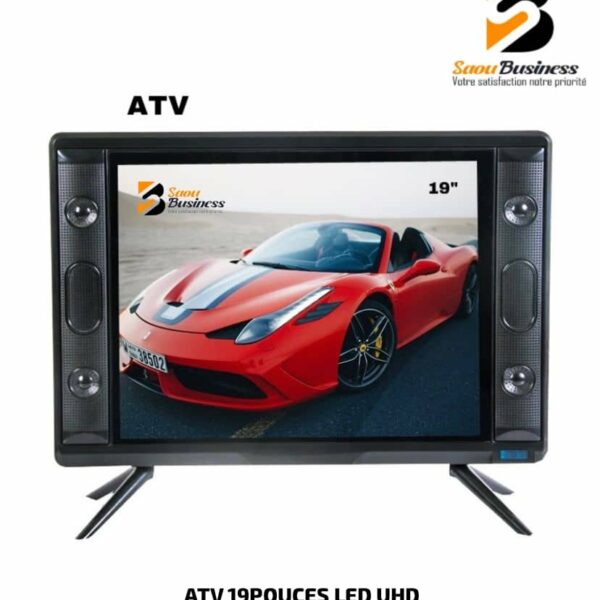 TELEVISEUR ATV 19POUCES LED UHD TV 19KAP