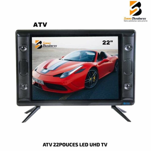 TELEVISEUR ATV 22POUCES LED UHD TV 22KAP