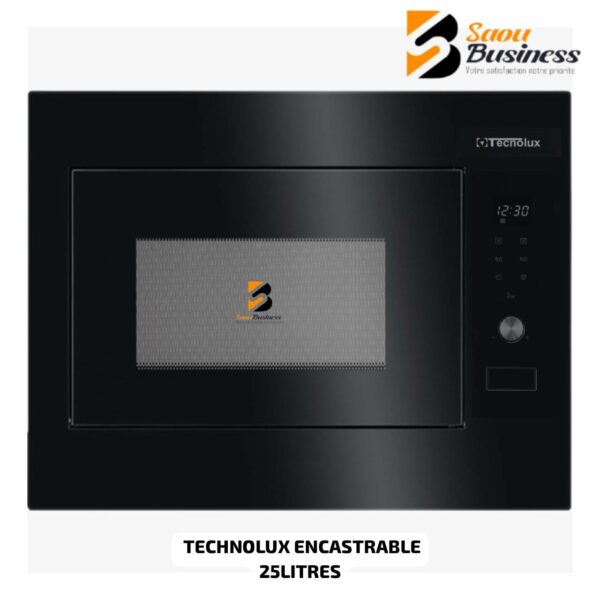 MICRO ONDE TECHNOLUX ENCASTRABLE 25LITRES NOIR MOB 25TEC