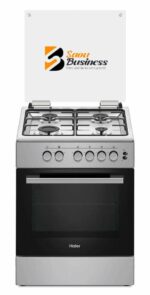CUISINIERE HAIER 4FEUX 60X60 GRIS NOIR HCR2040OEGSB – Image 2