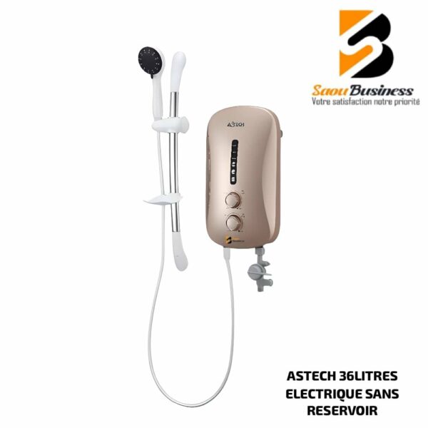 CHAUFFE EAU ASTECH 36LITRES ELECTRIQUE SANS RESERVOIR WHI-36L2-PS