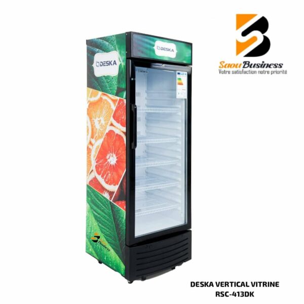 Réfrigérateur DESKA Vertical Vitrine RSC-413DK