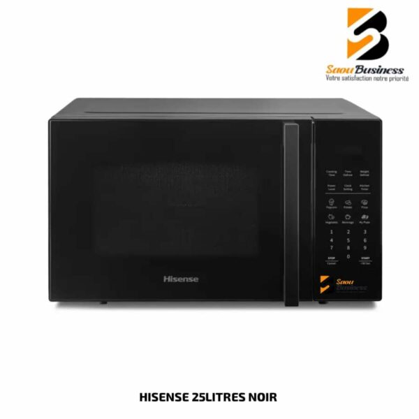 Micro Onde HISENSE 25Litres NOIR H25MOBS7H