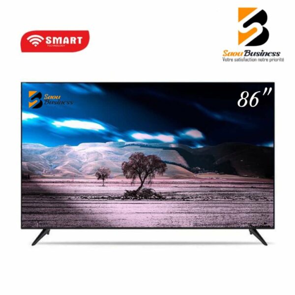 TÉLÉVISEUR SMART TECHNOLOGY 86 SMART UHD 4K ANDROID STT-8698K