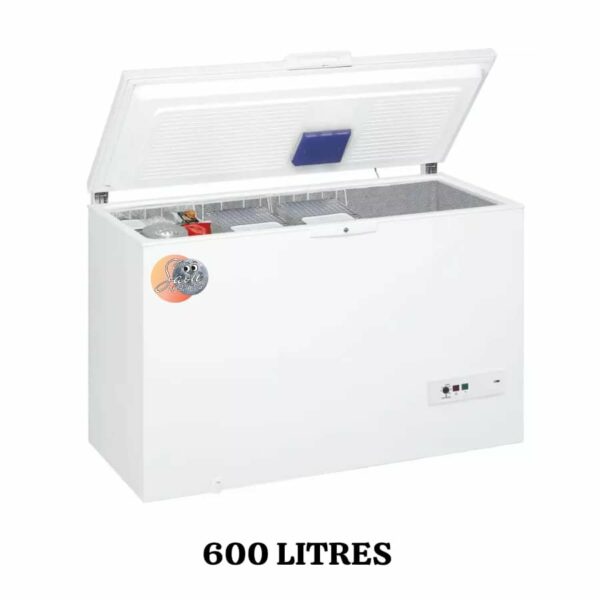 CONGELATEUR WHIRLPOOL HORIZONTAL 600LITRES BLANC CF600T