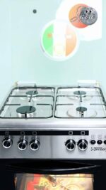 Cuisinière TECHNOLUX 4FEUX 60X60 TEC60CS NEW – Image 2
