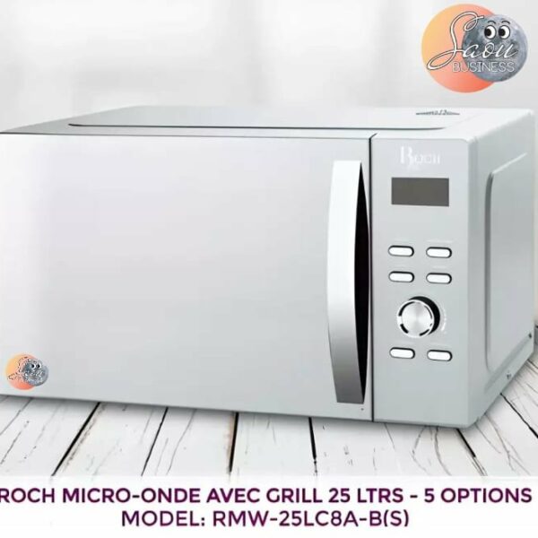 Micro Onde ROCH 25Litres SILVER RMW-25LC8A- BS