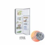 Réfrigérateur HISENSE 2Porters 270 Litres RD35DR4SA – Image 2
