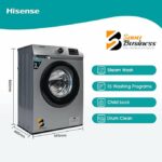 Machine à Laver HISENSE 7KG FRONT-LOAD WEVB7012MS