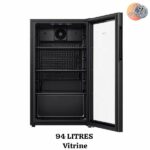 Réfrigérateur HISENSE Bar Vitrine 1PORTE 94Litres RJ-12D4NX