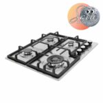 Plaque HISENSE Encastrable 4FEUX 60X60 Inox HHU60GAGR – Image 2