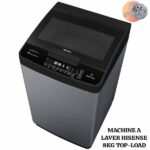 Machine à Laver HISENSE 8KG TOP-LOAD WTJA8O2T