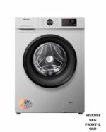 Machine à Laver HISENSE 6KG FRONT-LOAD SILVER WEVB6010MS