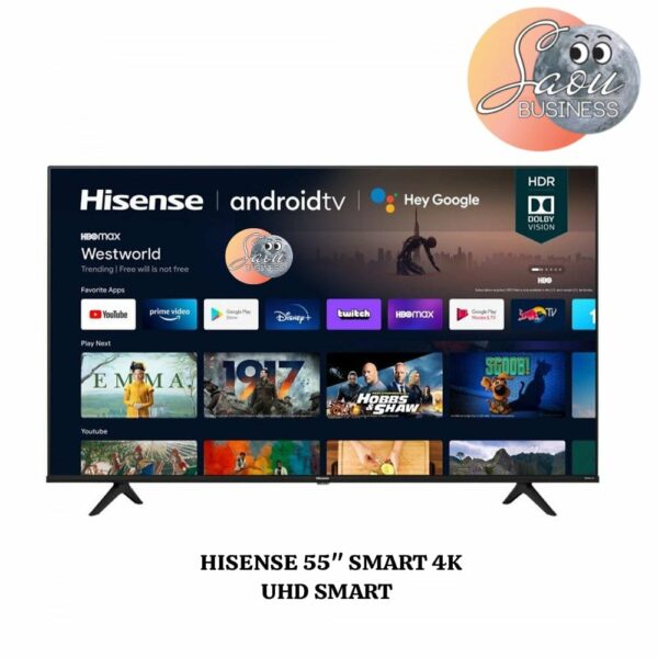 Téléviseur HISENSE 55 Smart 4K UHD SMART 55A6CG