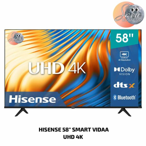 Téléviseur HISENSE 58 Smart VIDAA UHD 4K 58A6H