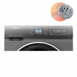 Machine a Laver HISENSE 12KG/8KG SECHAGE FRONT LOAD SILVER WDQR1214VAJMT – Image 2
