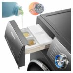Machine a Laver HISENSE 12KG/8KG SECHAGE FRONT LOAD SILVER WDQR1214VAJMT – Image 4