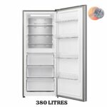 Réfrigérateur Hisense 1PORTE FRIGO/CONG 380LITRES SILVER RS-60WC – Image 2