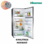 Réfrigérateur HISENSE 2Portes 490LITRES NOFROST RD65WR4SB – Image 2