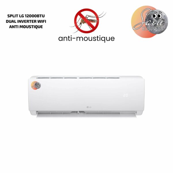 Split LG 12000BTU DUAL Inverter WIFI Anti Moustique S4UQ12JA28J