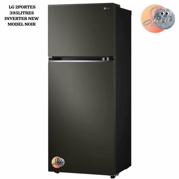 REFRIGERATEUR LG 2PORTES 395LITRES INVERTER NEW MODEL NOIR GNB392PXGB