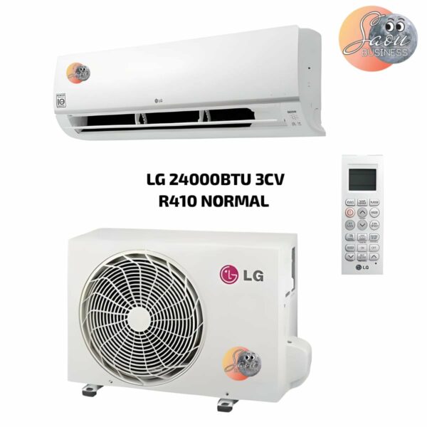 Split LG 24000BTU 3CV R410 Normal S24ATC