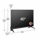 Téléviseur Hisense 40" Led Smart Vidaa 40A4K – Image 4