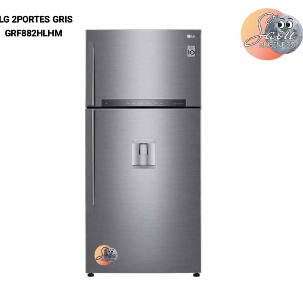 Réfrigérateur LG 2PORTES GRIS GRF882HLHM