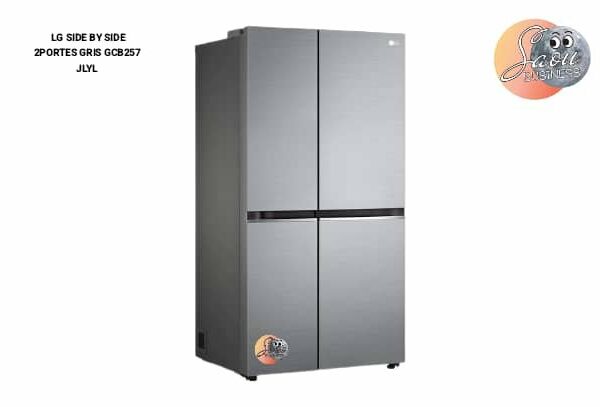 Réfrigérateur LG SIDE BY SIDE 2PORTES GRIS GCB257 JLYL